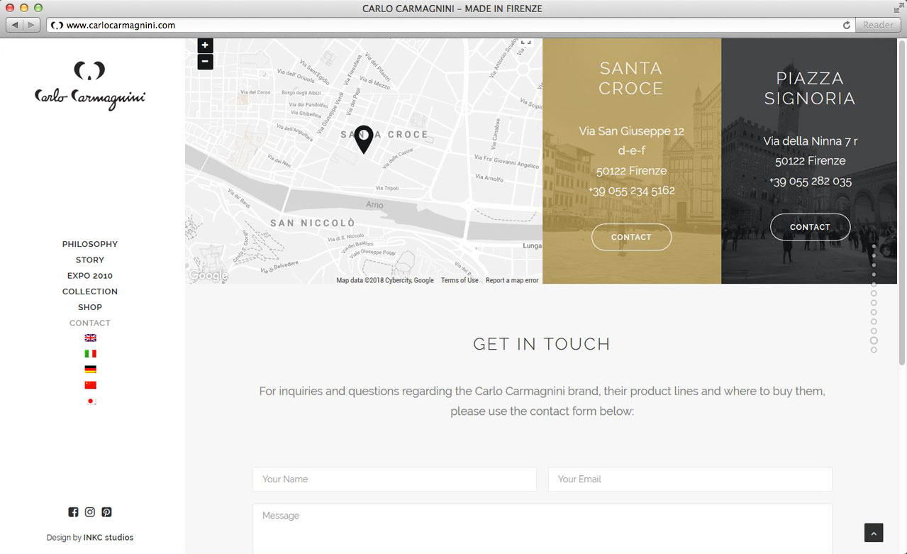 inkcstudios, carlocarmagnini, websitedesign, webdesignflorence, sitowebfirenze